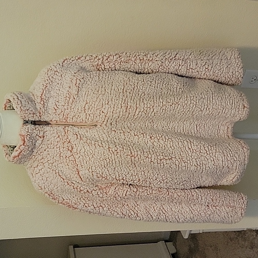 THREAD & SUPPLY SHERPA PULLOVER 1/4 ZIP NECK...LARGE